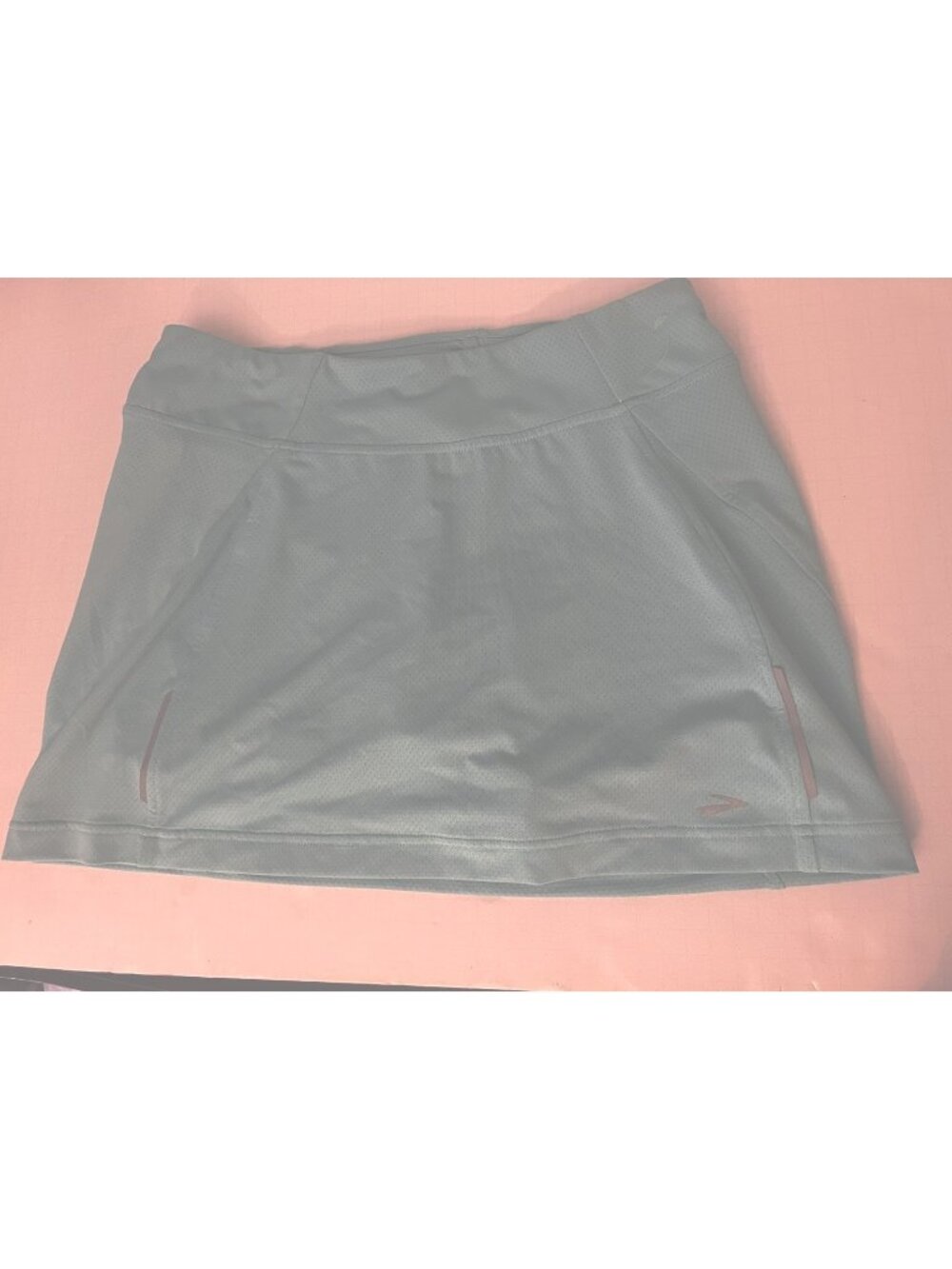Brooks Running Teal Womens Skort Size Medium M Pull On Tennis Golf Hiking.  Z